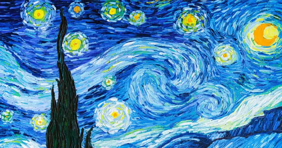 Physically Accurate Starry Night