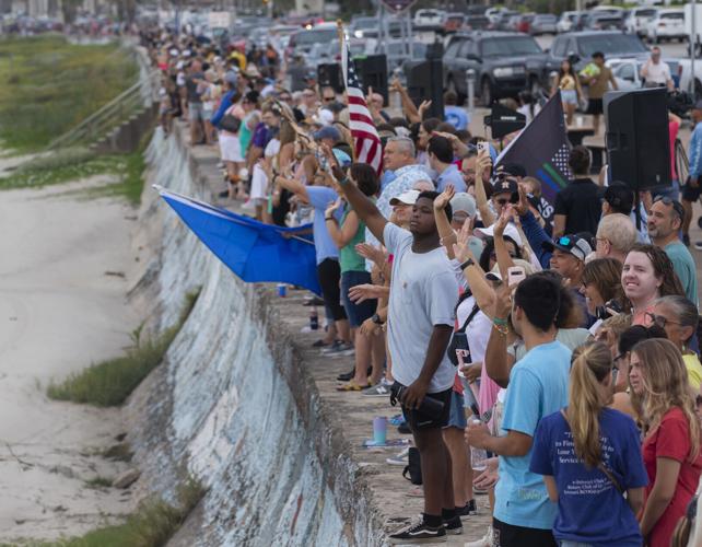 Galveston World Record Sidewalk Chain