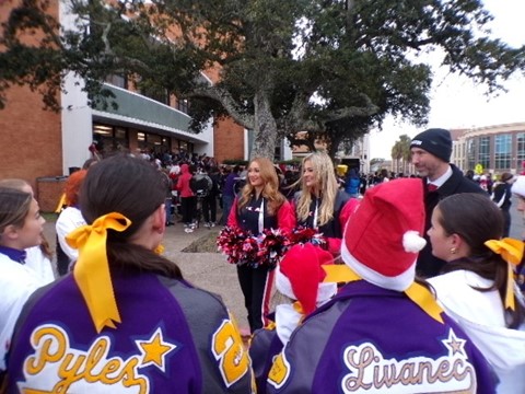 Christmas Food Drive in Action
