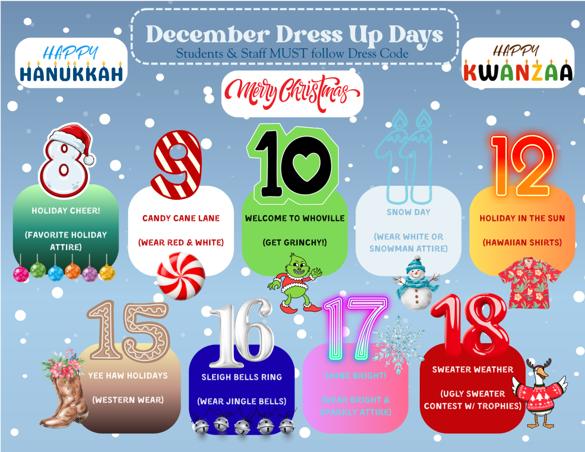 December Dress-Up Days!