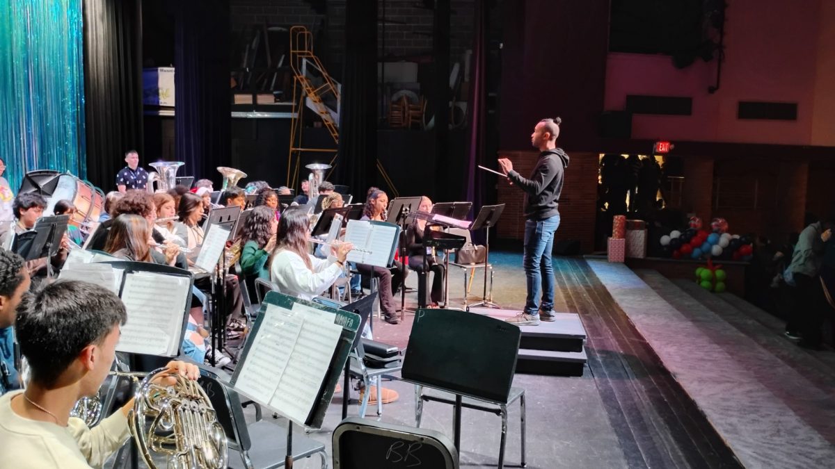 Orchestra Practices for Christmas Special