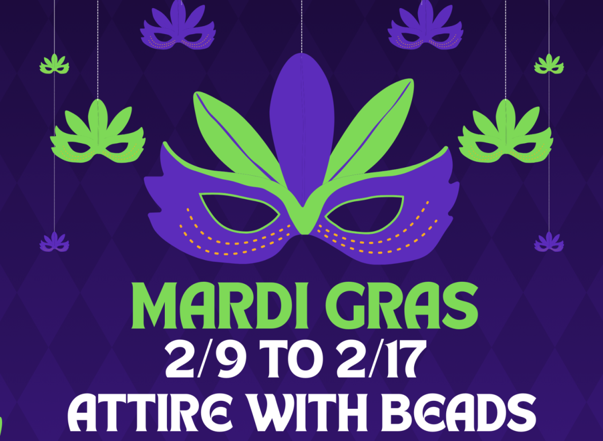 Ball High Celebrates Mardi Gras